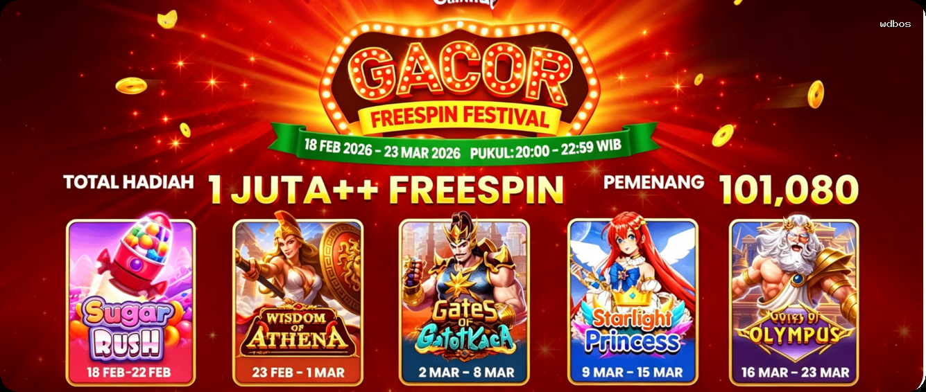 Login wdbos Sekarang Bonus Melimpah